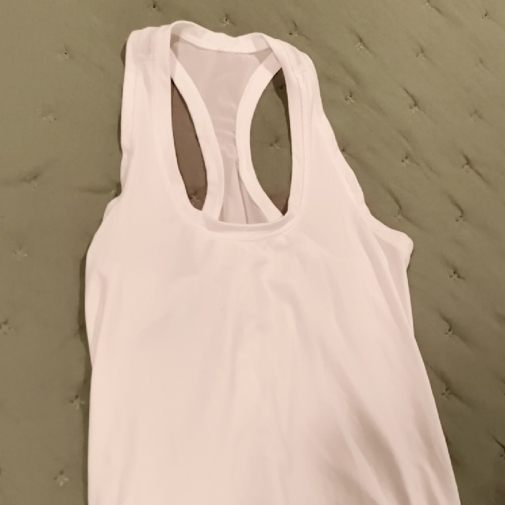 Gottex White Backless Sleeveless Tank Top